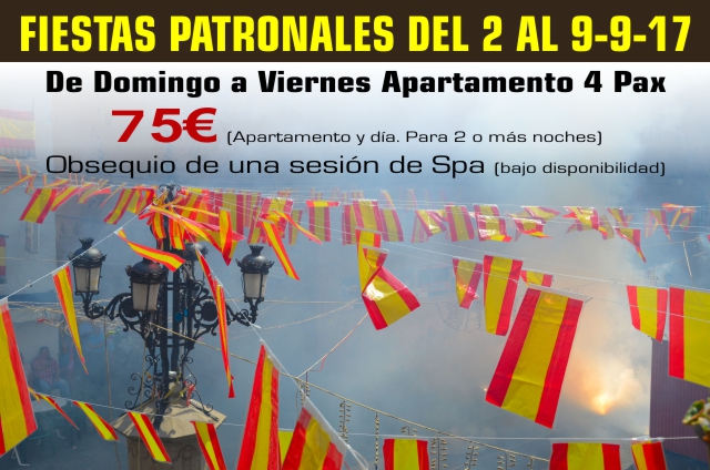 Fiestas Patronales de Montanejos 2017