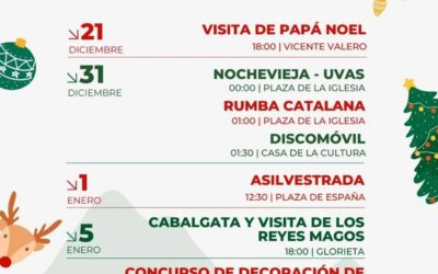 Christmas 2024 in Montanejos – events and activities