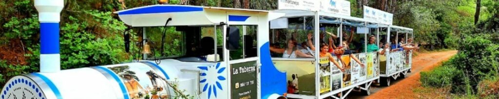 Tren turístico de Montanejos. Eventos y actividades en Montanejos en abril de 2025. 