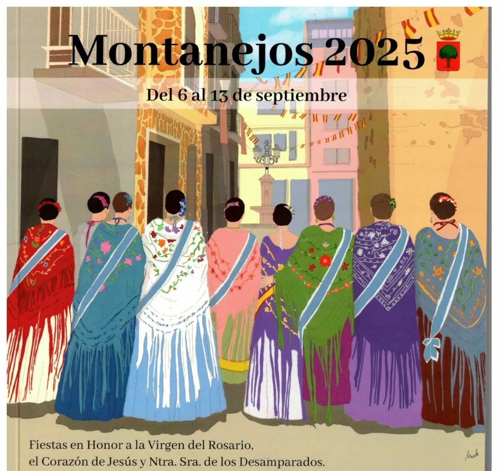 Cartel oficial Fiestas de Montanejos de 2025