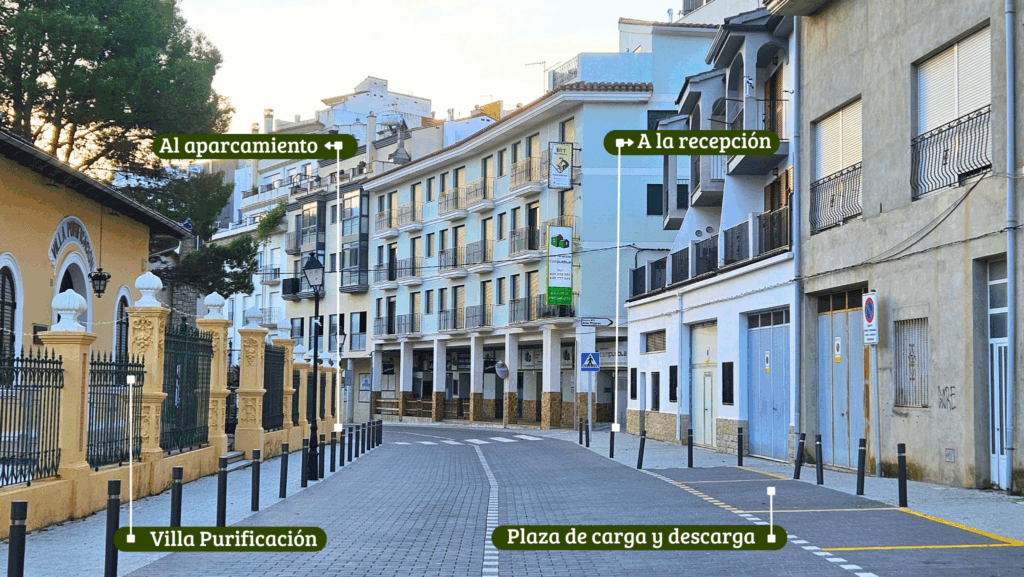 Indicaciones llegada