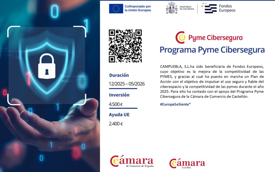 Seguridad digital en Campuebla: apostamos por la ciberseguridad para ofrecer un mejor servicio