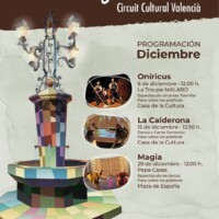 cartel espectaculos montanejos escénico