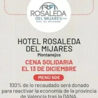 cartel cena solidaria rosaleda cartel cena solidaria rosaleda