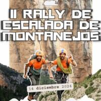 cartel rally escalada montanejos diciembre 24