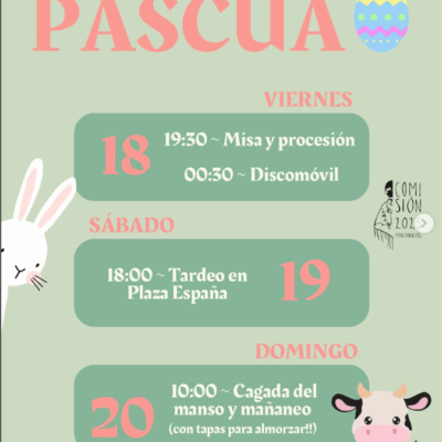 Eventos y actividades en Montanejos ABRIL 2025. Cartel de la comisión parte 1 Eventos y actividades en Montanejos ABRIL 2025. Cartel de la comisión parte 1