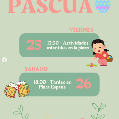 Eventos y actividades en Montanejos ABRIL 2025. Cartel de la comisión parte 2